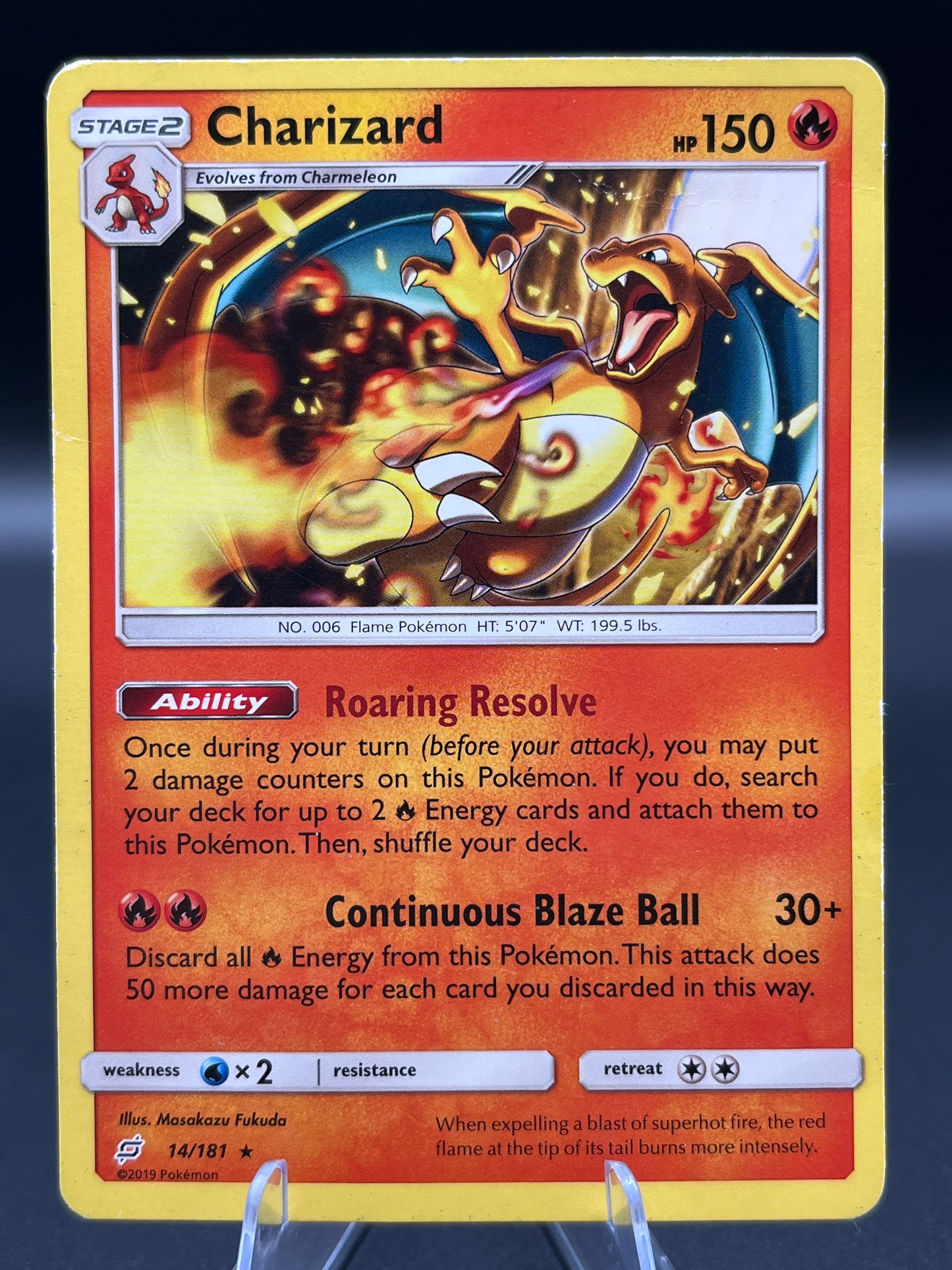 Pokémon TCG: 2019 Charizard 14/181 Team Up (Theme Deck Exclusive)