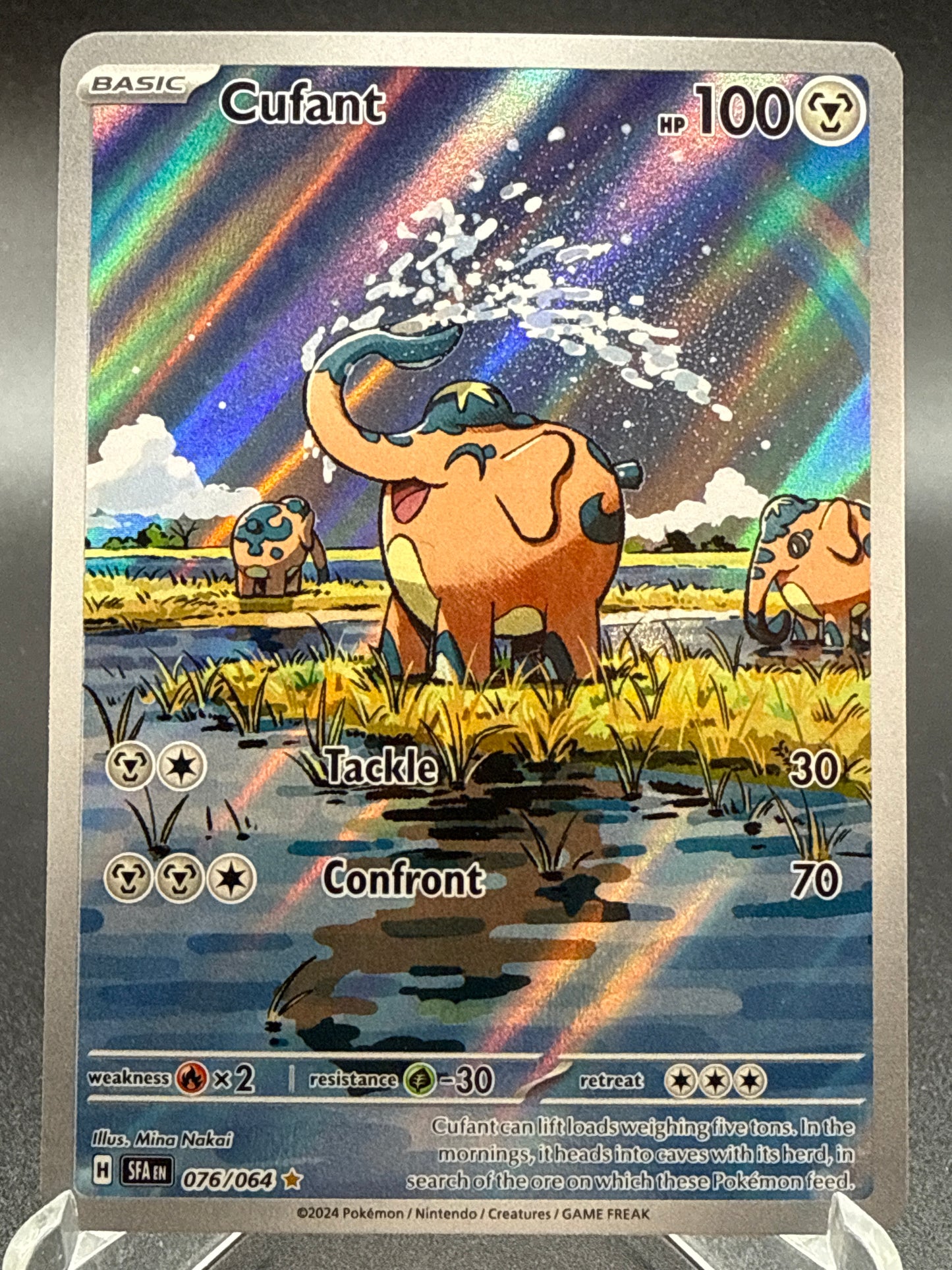 Pokémon TCG: 2024 Cufant 076/064 SV: Shrouded Fable
