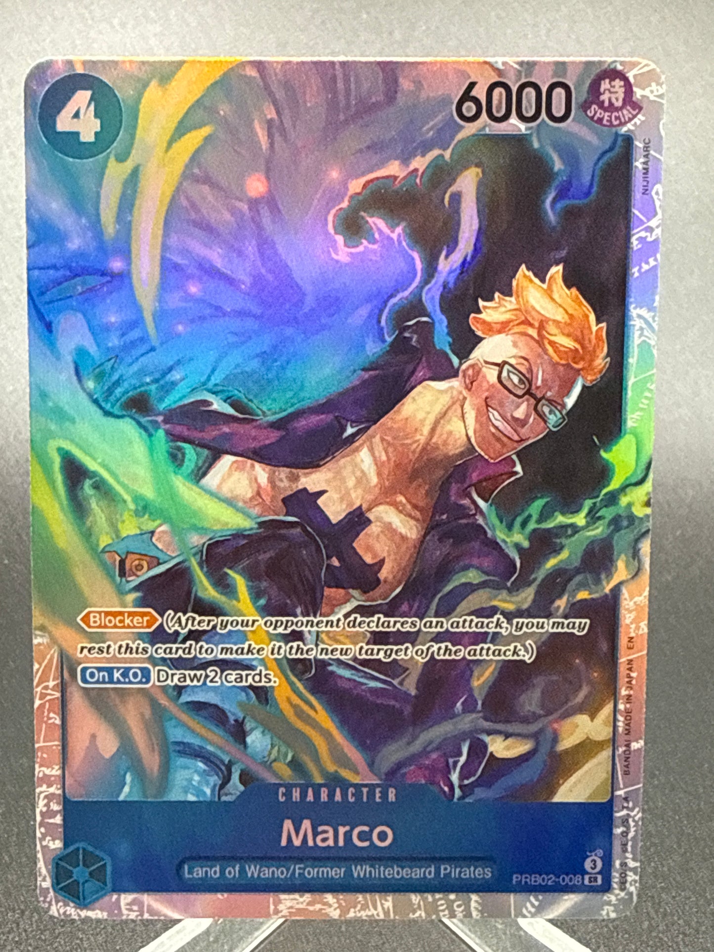 One Piece TCG: Marco PRB02-008 - Premium Booster -The Best- Vol. 2