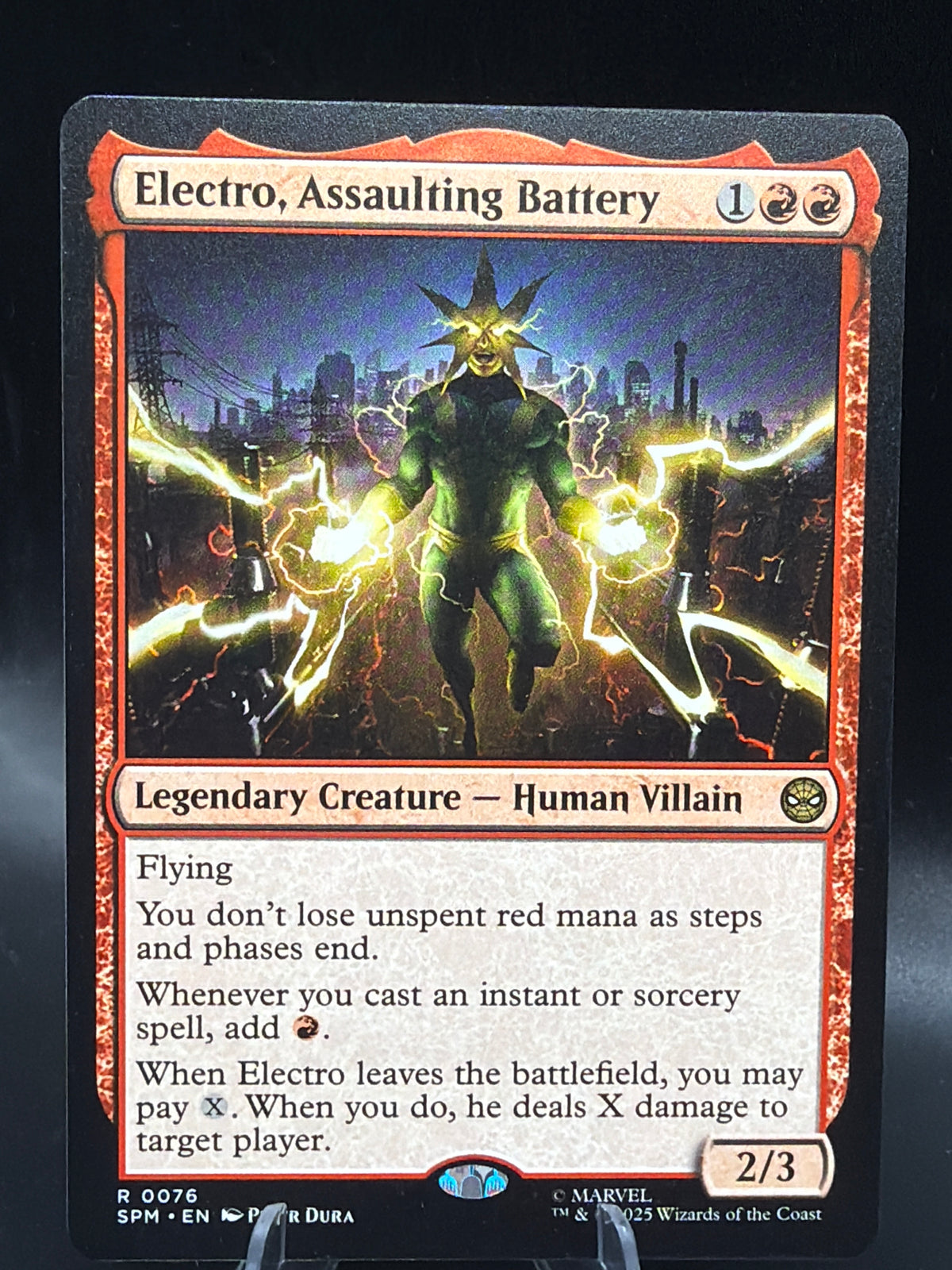 MTG TCG: Electro, Assaulting Battery - Marvel's Spider-Man (SPM)
