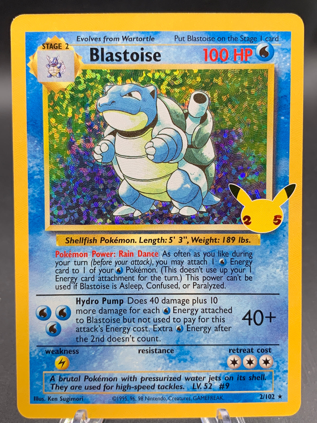 Pokémon TCG: 2021 Blastoise - 2/102 - Celebrations: Classic Collection