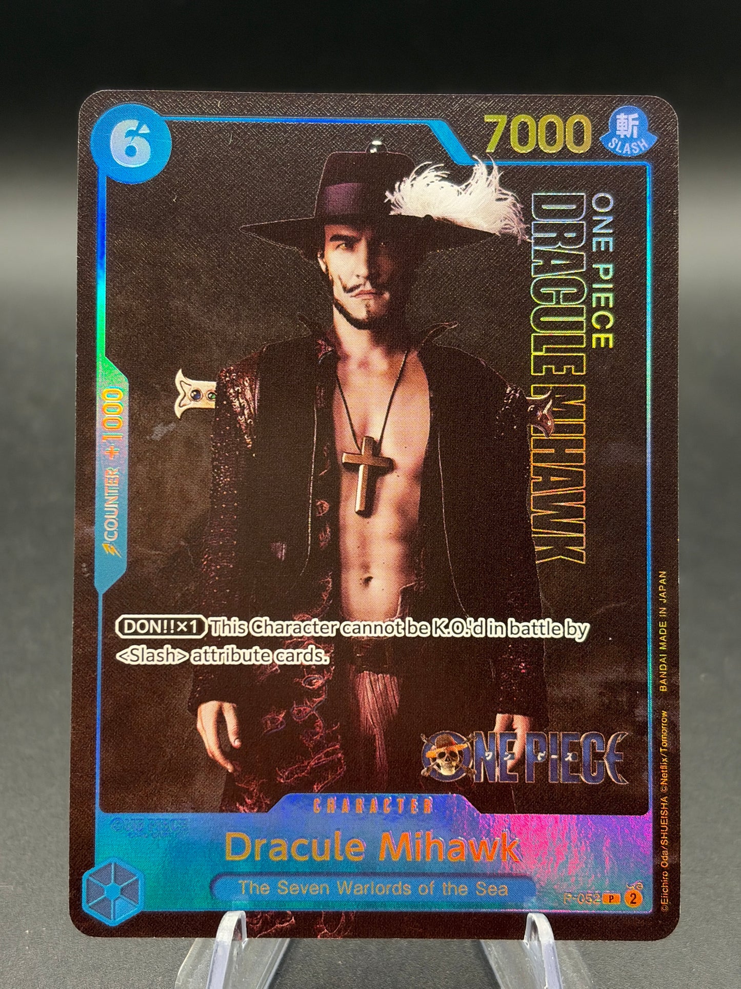 One Piece TCG: Dracule Mihawk (Premium Card Collection -Live Action Edition-) - One Piece Promotion Cards (OP-PR)
