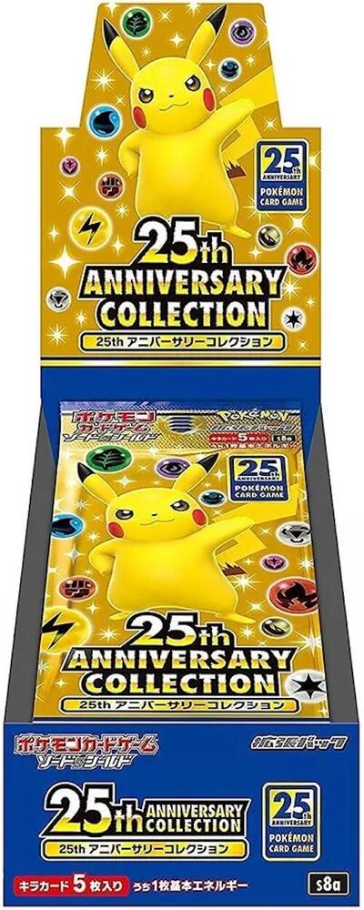 Pokémon TCG: Japanese 25th Anniversary Collection Booster Box s8a