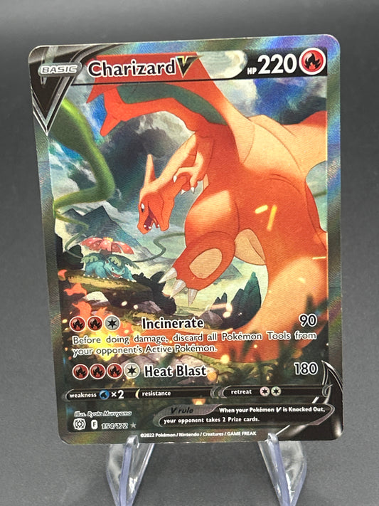 Pokémon TCG: 2022 -  Charizard V - 154/172 - SWSH: Brilliant Stars - DMG