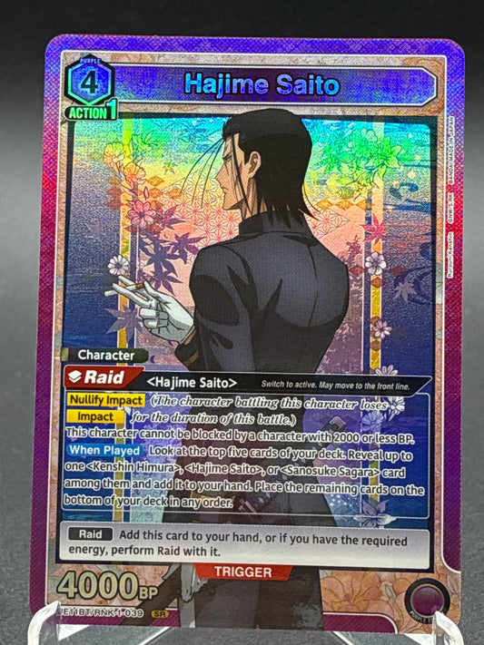 Union Arena TCG: Hajime Saito (039) - UE11BT: Rurouni Kenshin (UE11BT)