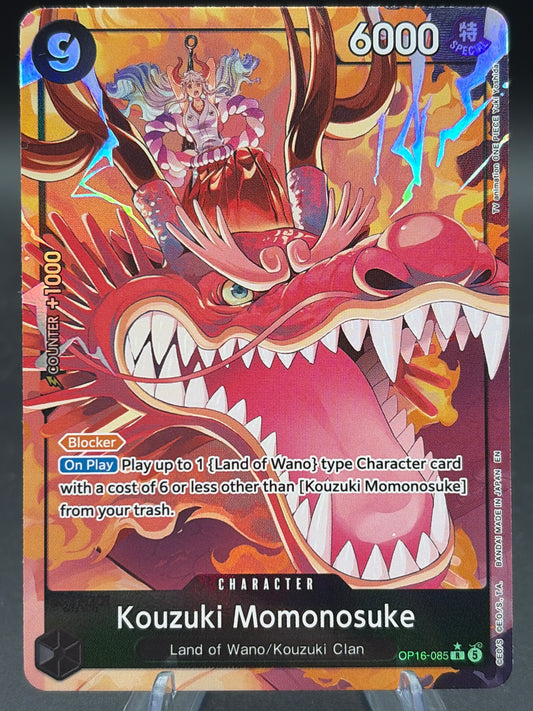 One Piece TCG: Kouzuki Momonosuke - OP16-085 - The Time of Battle