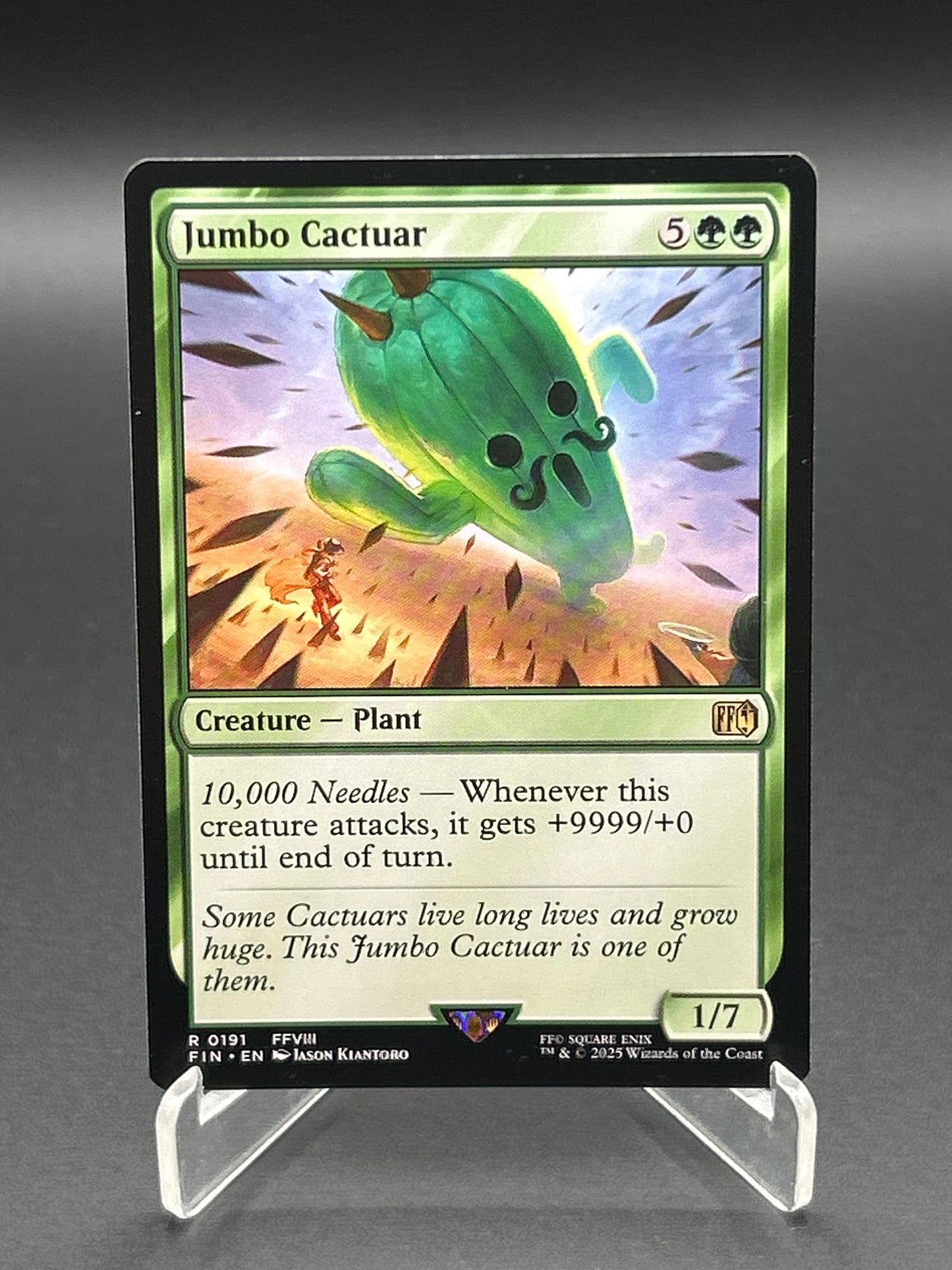 MTG TCG: Jumbo Cactuar - FINAL FANTASY (FIN)
