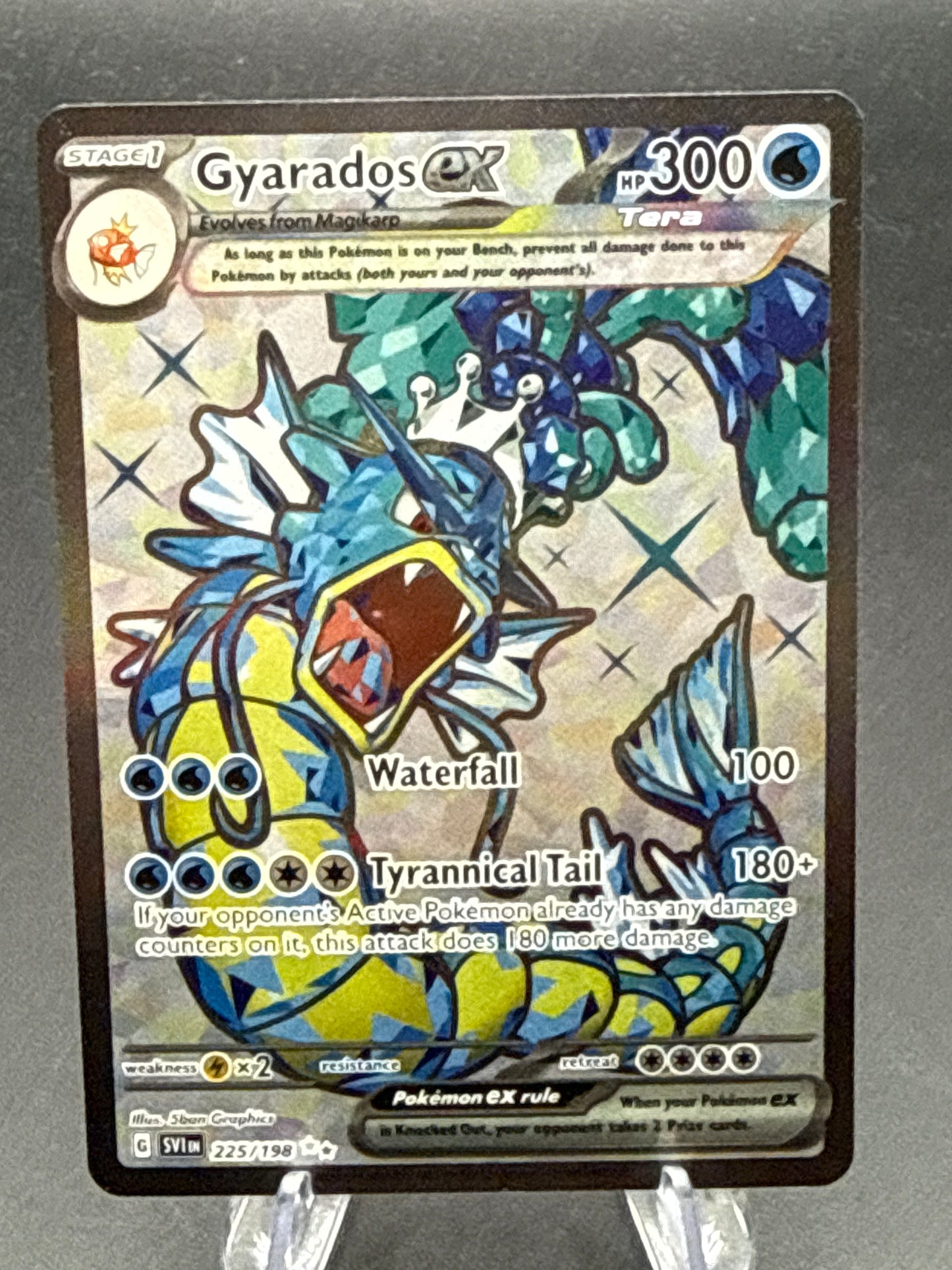 Pokémon TCG: 2023 Gyarados EX 225/198 Scarlet & Violet