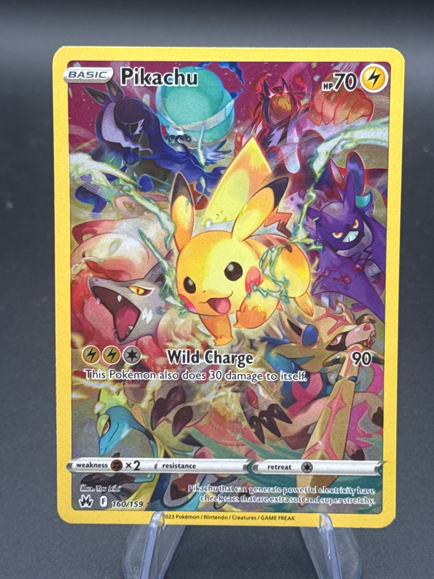 Pokémon TCG: 2023 Pikachu - 160/159 - SWSH: Crown Zenith