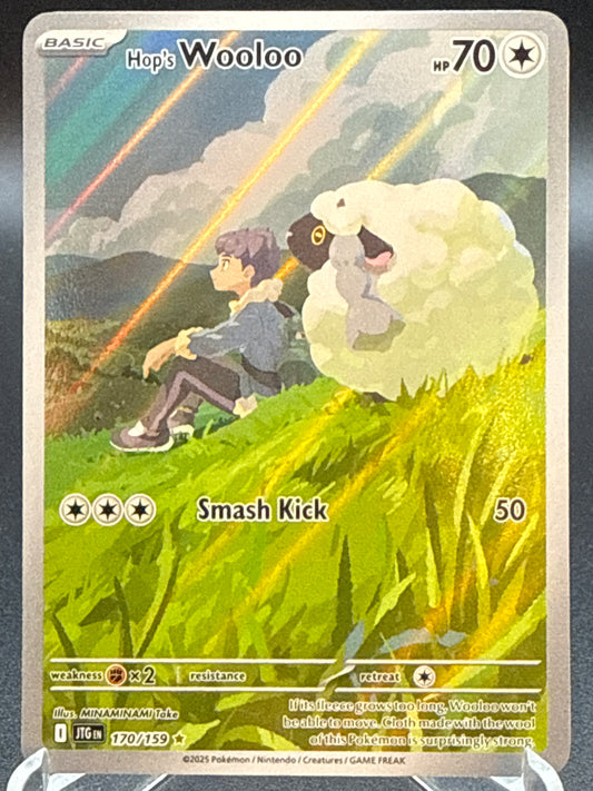 Pokémon TCG: 2025 Hop's Wooloo 170/159 SV: Journey Together