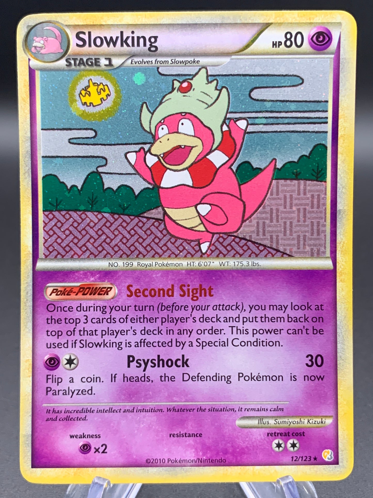 Pokémon TCG: 2010 Slowking - 12/123 - HS: HeartGold SoulSilver Holo