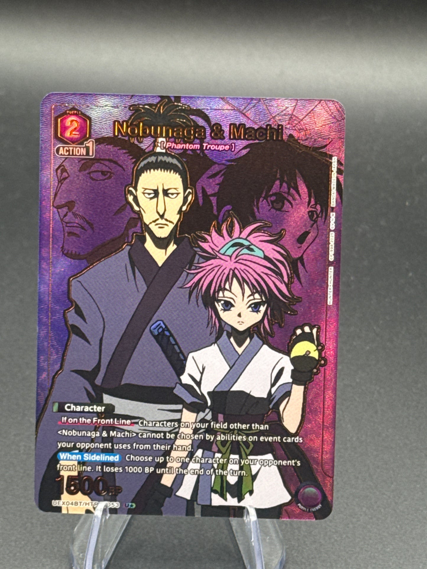 Union Arena TCG: Nobunaga & Machi (U*) (063)  - UEX04BT: HUNTER X HUNTER Vol.2 (