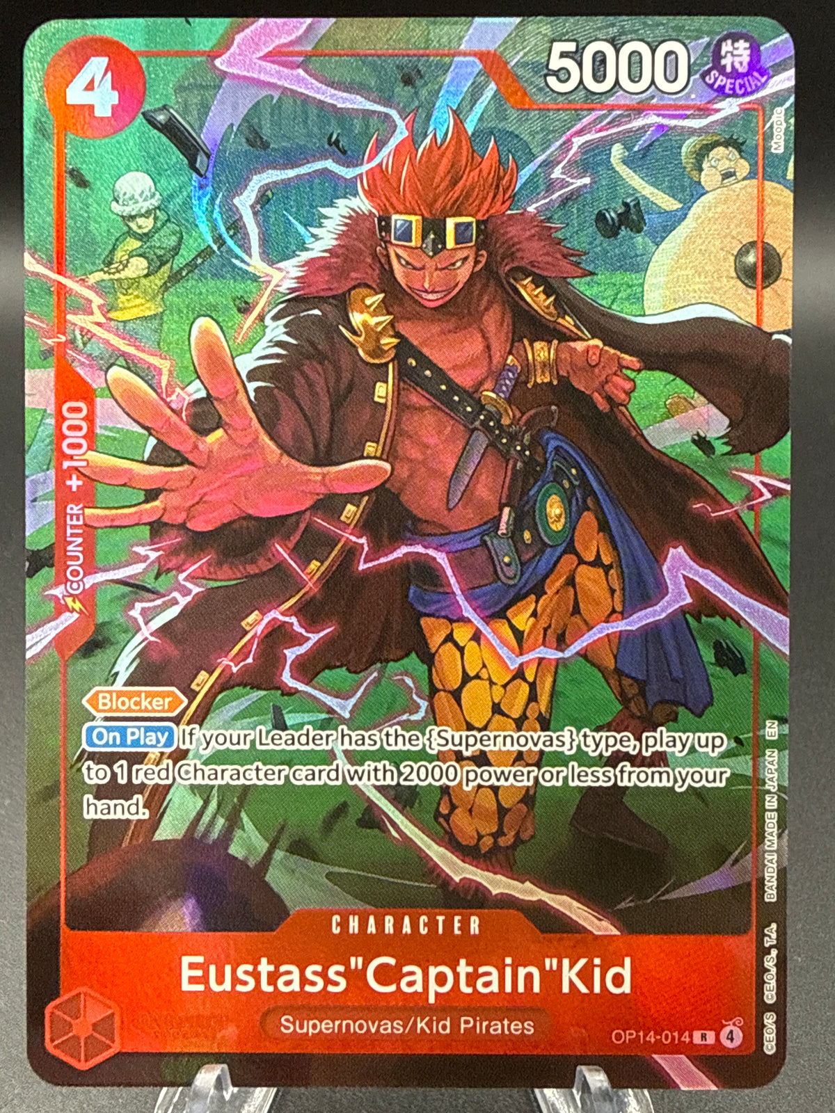 One Piece TCG: Eustass"Captain"Kid - OP14-014 - One Piece Promo Illustration Box Vol. 8