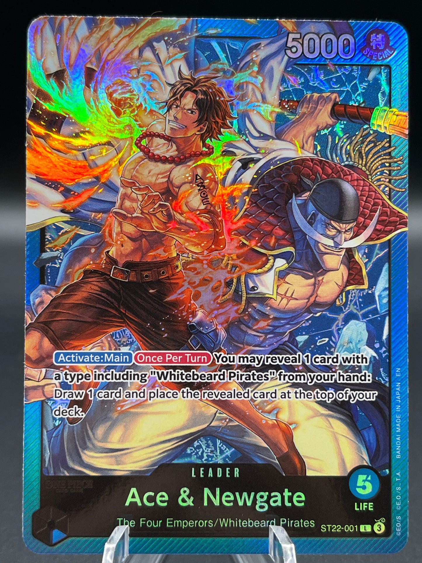One Piece TCG: Ace & Newgate ST22-001 - Starter Deck 22: Ace & Newgate