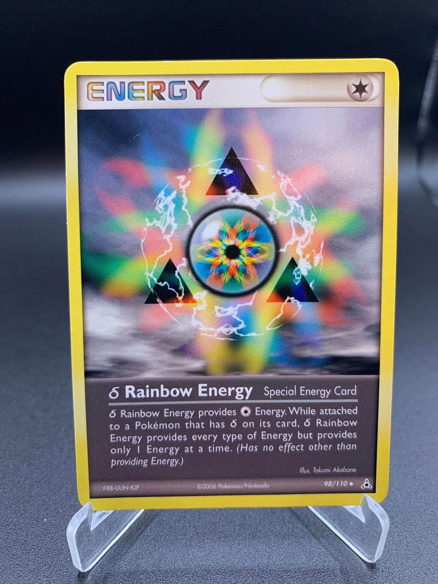 Pokémon TCG: 2006 Delta Rainbow Energy 98/101 Dragon Frontiers