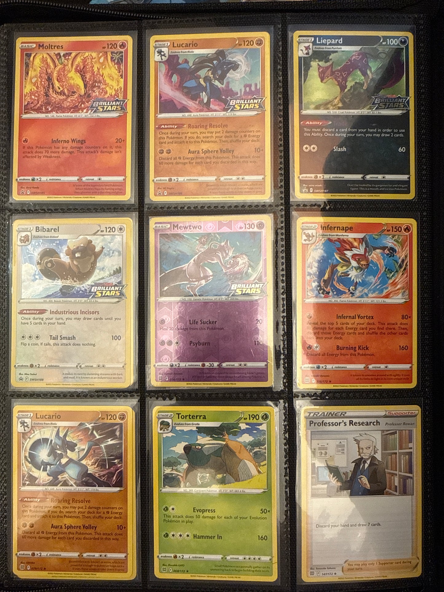 Pokémon TCG: Scarlet & Violet Brilliant Stars Complete Set