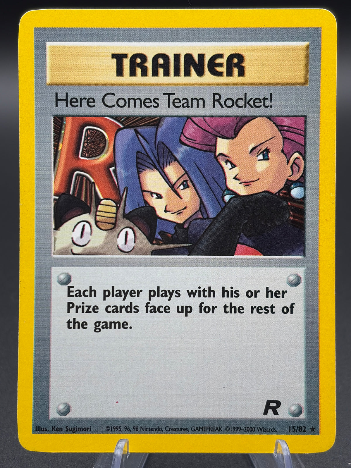 Pokémon TCG: 2000 Here Comes Team Rocket! 15/82 Team Rocket Holo
