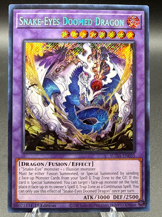 Yu-Gi-Oh! TCG: Snake-Eyes Doomed Dragon - SUDA-EN035 - Supreme Darkness (SUDA)