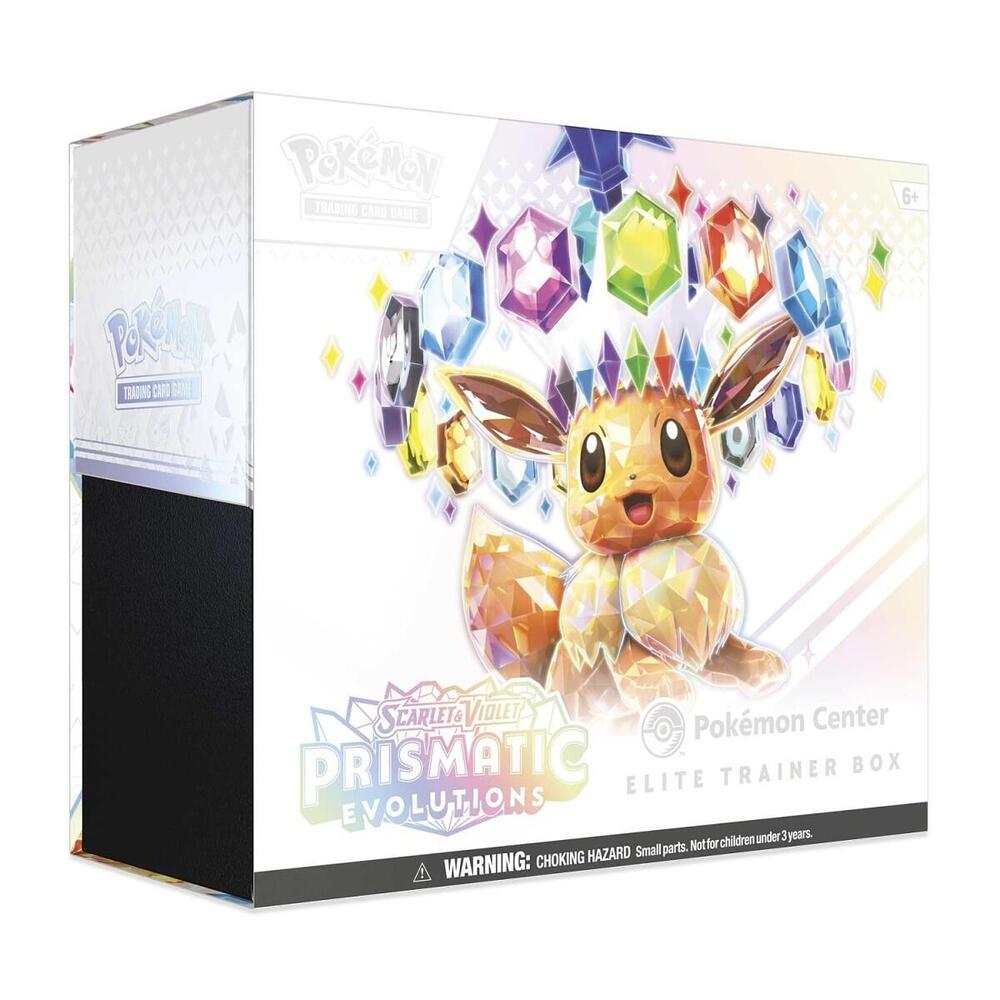 Pokémon TCG: Scarlet & Violet Prismatic Evolutions - Pokémon Center Exclusive - Elite Trainer Box