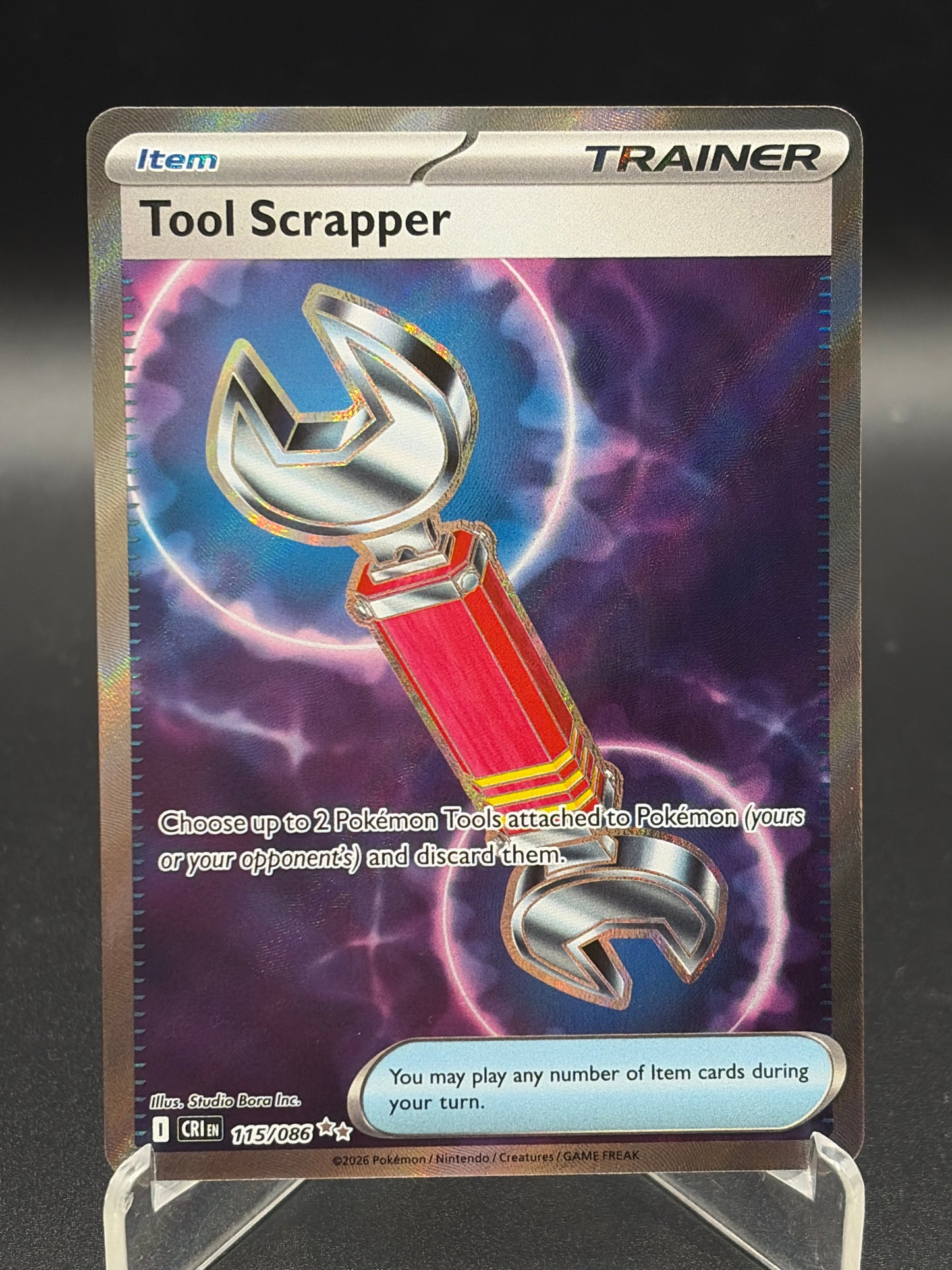 Pokémon TCG: 2026 Tool Scrapper - ME04: Chaos Rising (CRI)