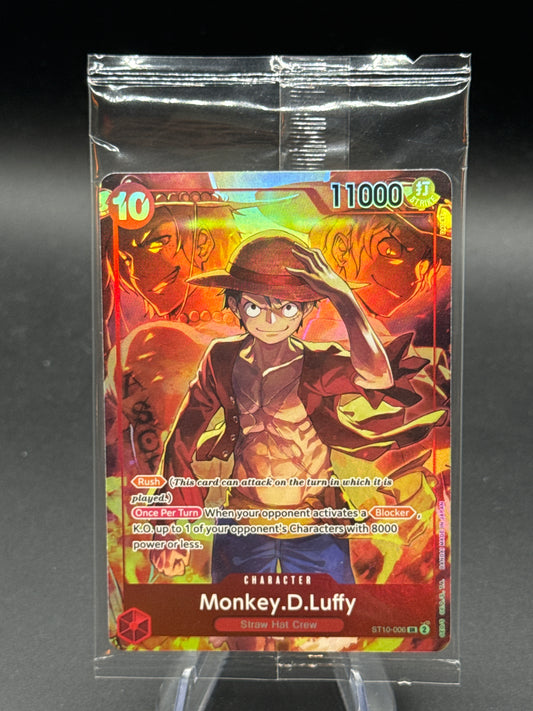 One Piece TCG: Monkey.D.Luffy ST10-006 Sealed