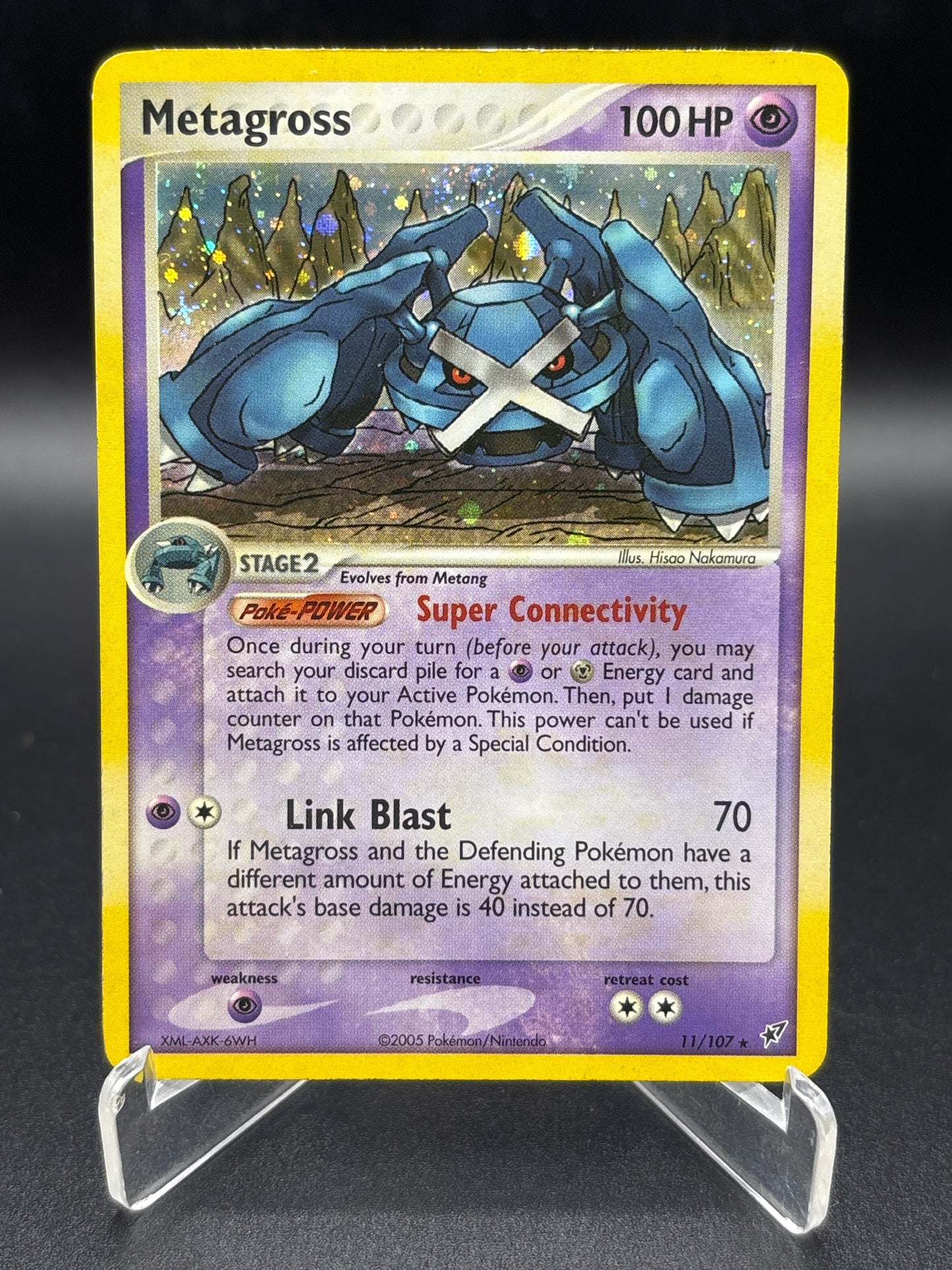 Pokémon TCG: 2005 Metagross - 11/107 - Deoxys