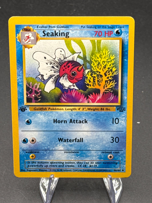 Pokémon TCG: 1999 - Seaking 46/64 - Jungle - 1st edition