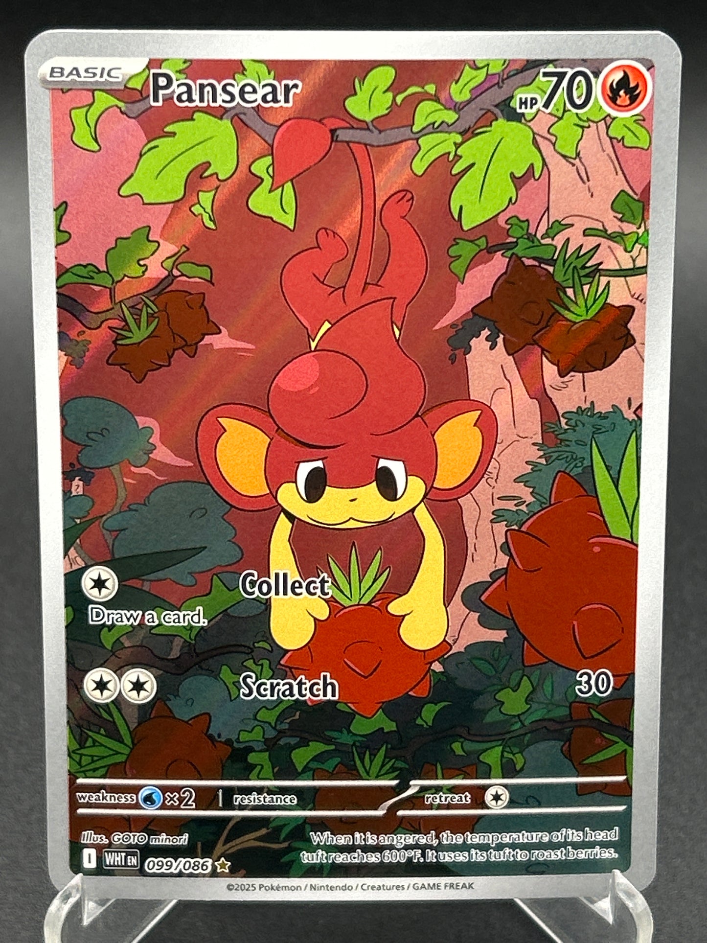 Pokémon TCG: 2025 Pansear - 099/086 - SV: White Flare