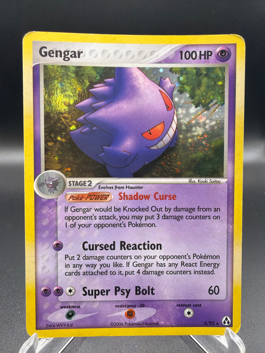 Pokémon TCG: 2006 Gengar 5/92 Legend Maker Holo