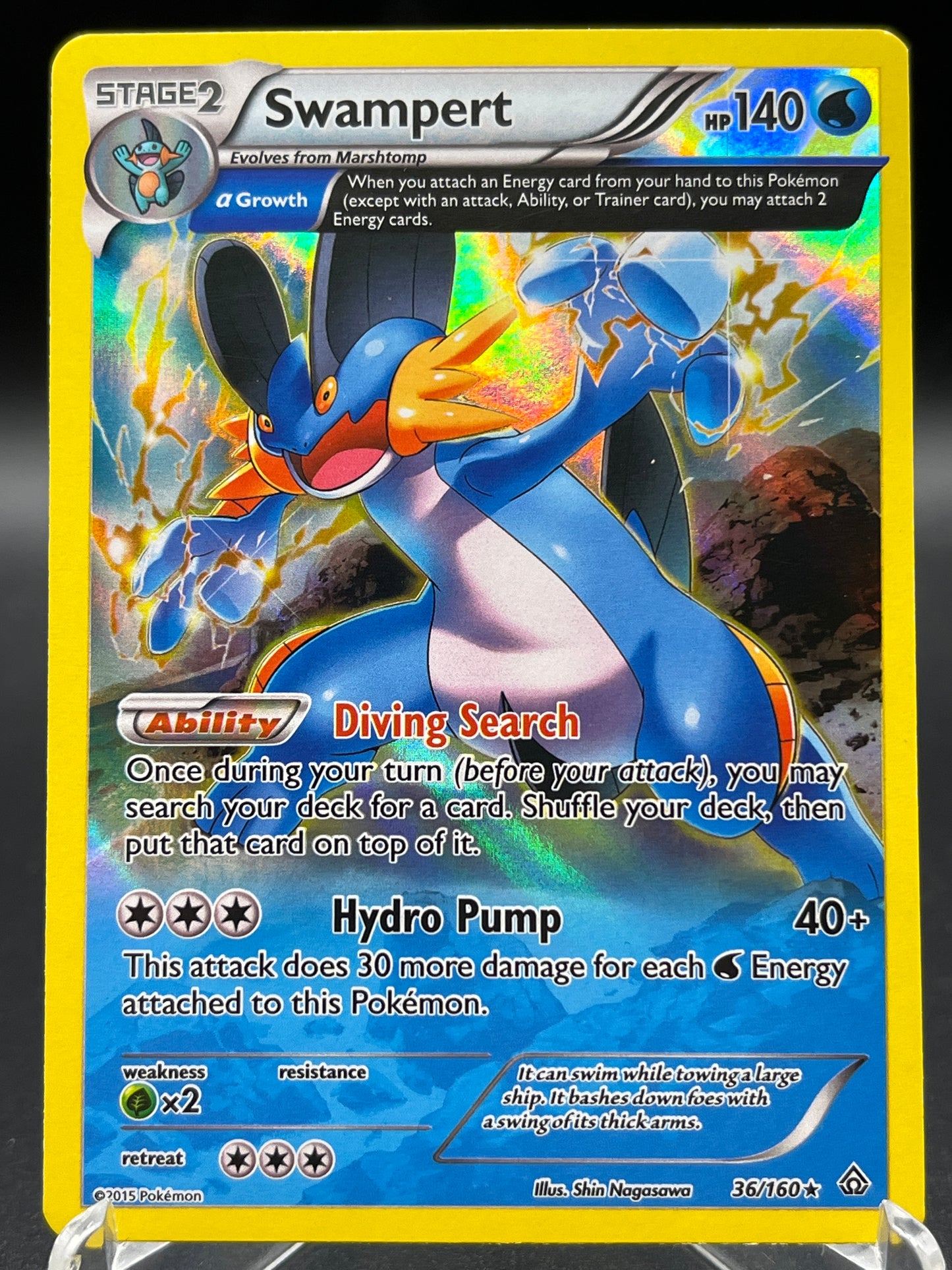 Pokémon TCG: 2014 Swampert 36/160 - XY Primal Clash