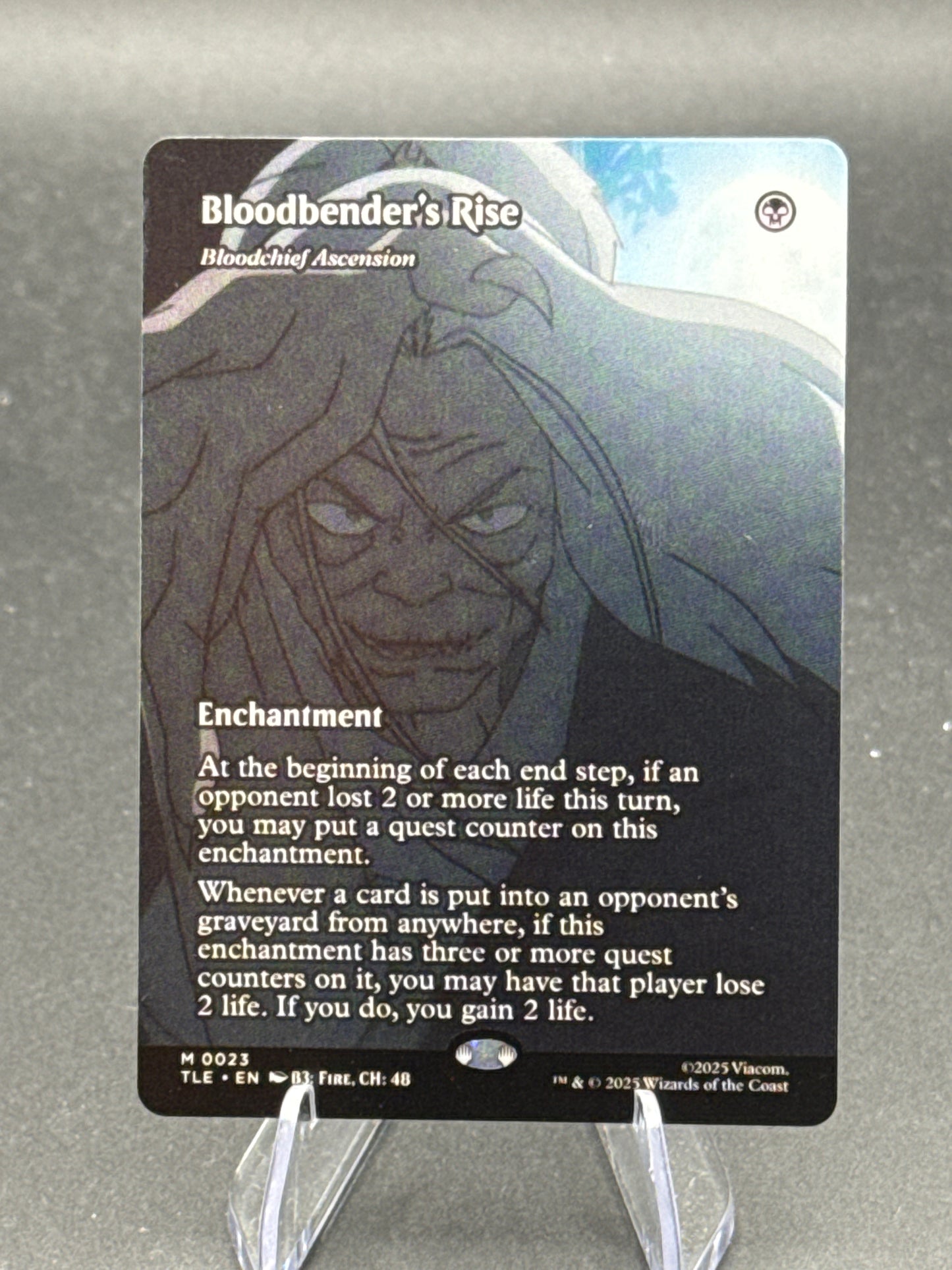 MTG TCG: Bloodbender's Rise - Bloodchief Ascension M 0023 (Borderless) - Avatar: The Last Airbender: Eternal-Legal