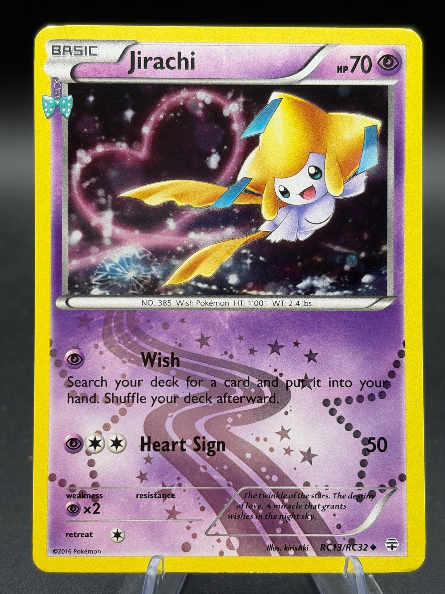 Pokémon TCG: 2016 Jirachi - RC13/RC32 - XY: Generations Radiant Collection