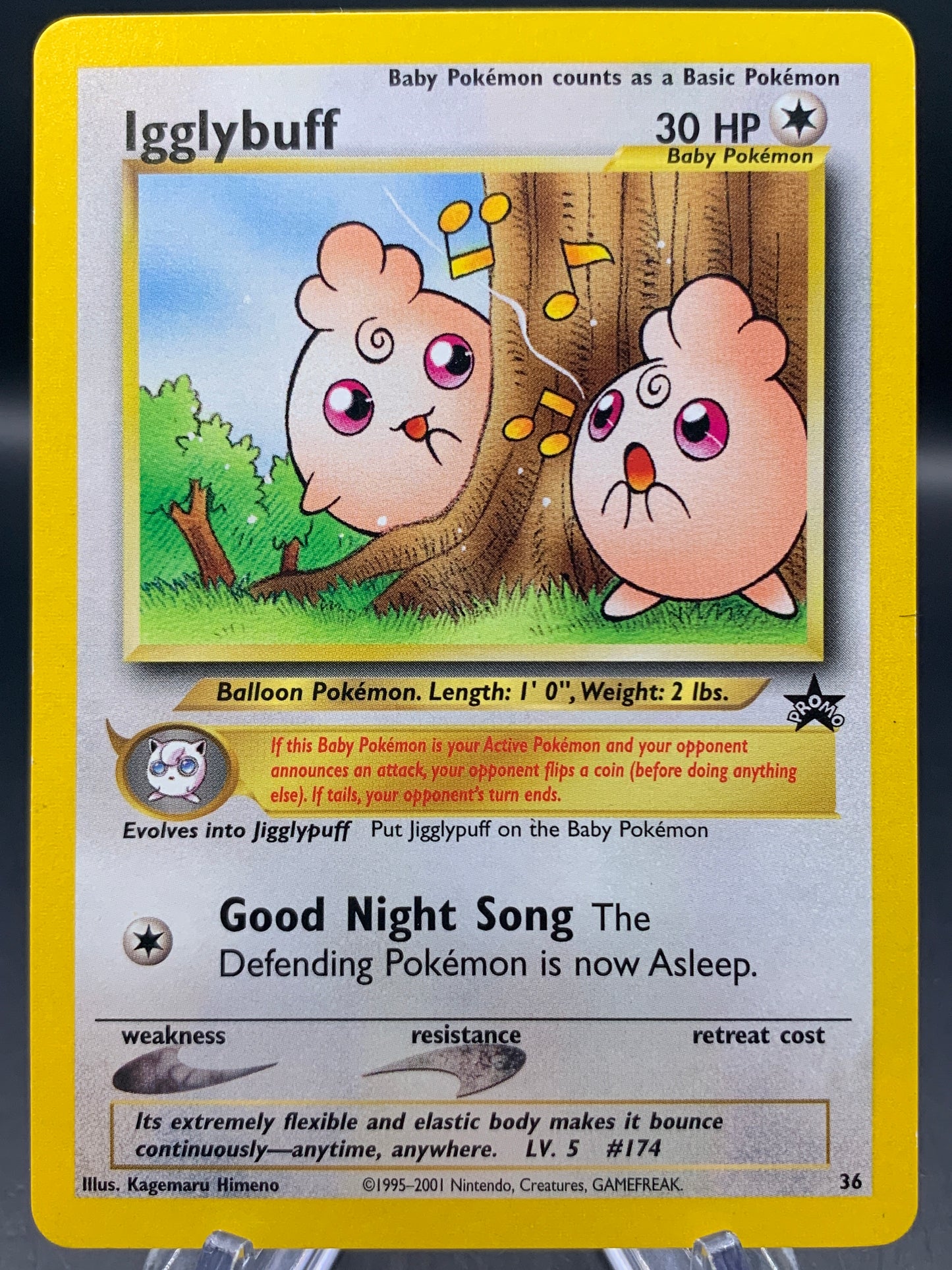 Pokémon TCG: Igglybuff (Movie Promo) - #36 - WoTC Promo