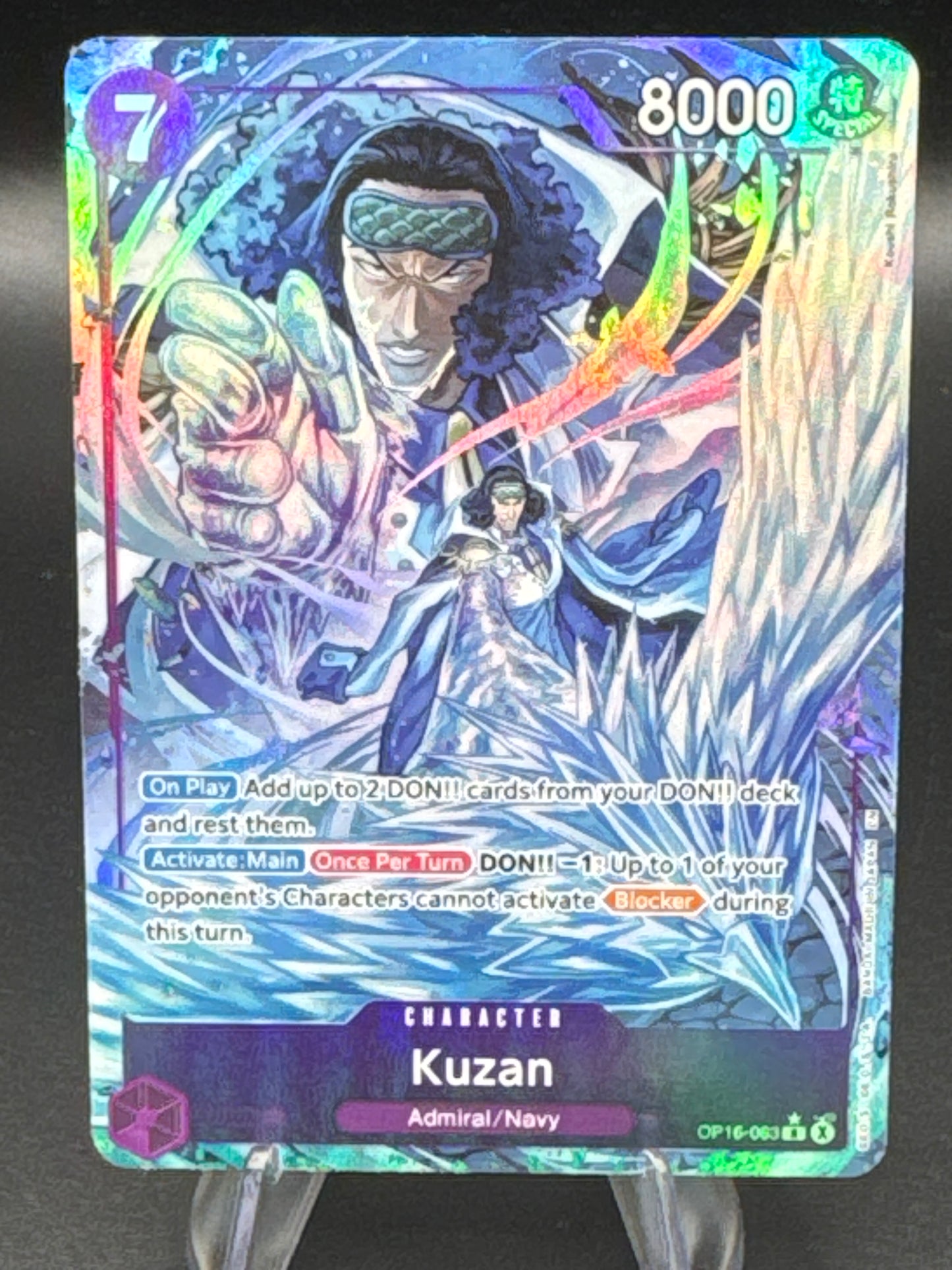 One Piece TCG: Kuzan - OP16-063 - The Time of Battle