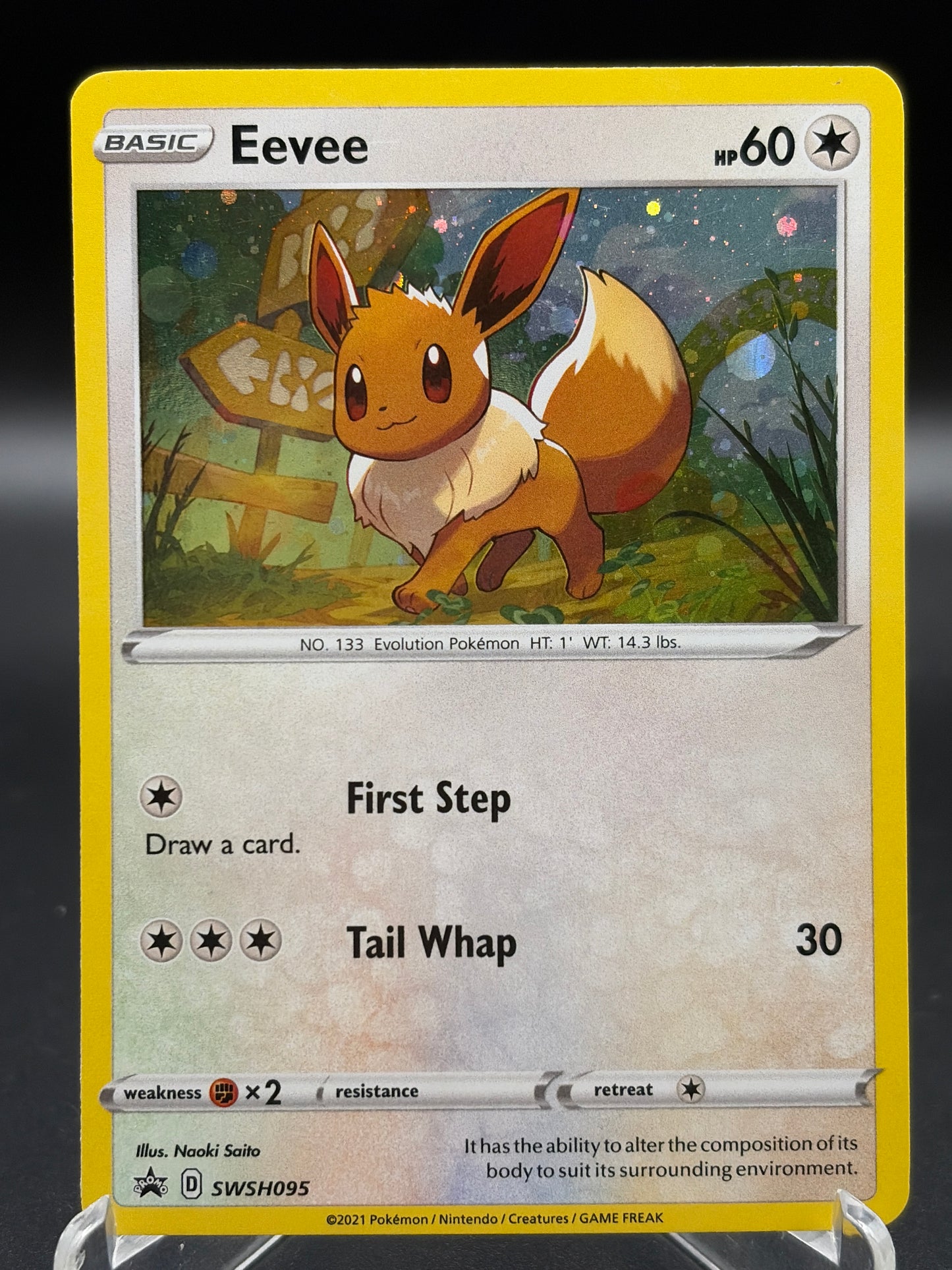 Pokémon TCG: Eevee - SWSH095 - Sword & Shield Promo Cards