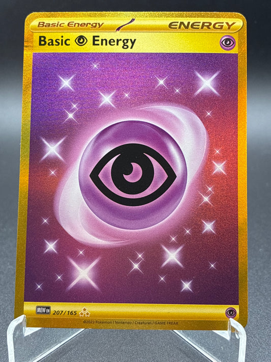 Pokémon TCG: 2023 Basic Psychic Energy 207/165 SV: Scarlet & Violet 151