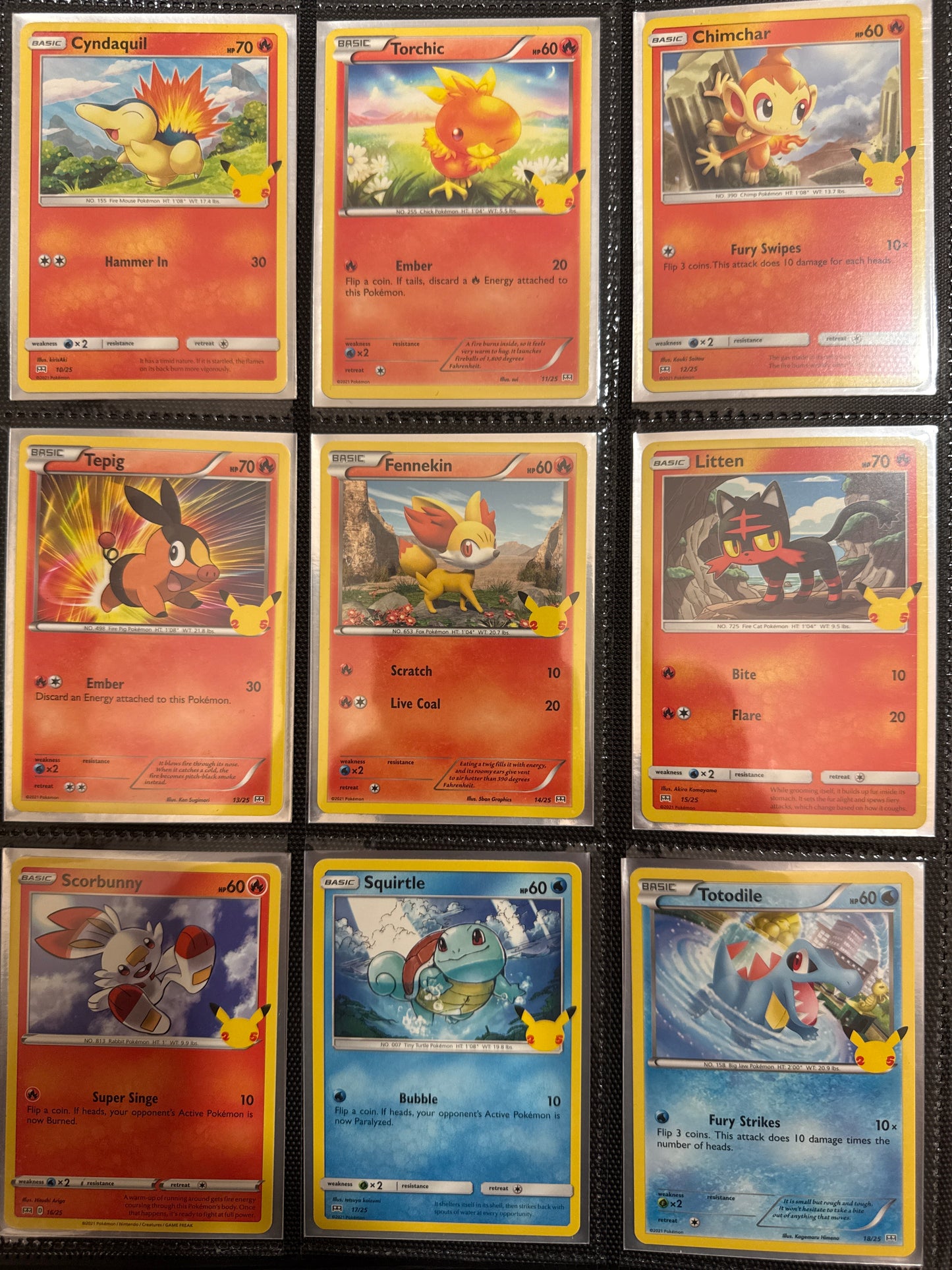 Pokémon TCG: Celebrations 25th Anniversary McDonalds Set (2021)