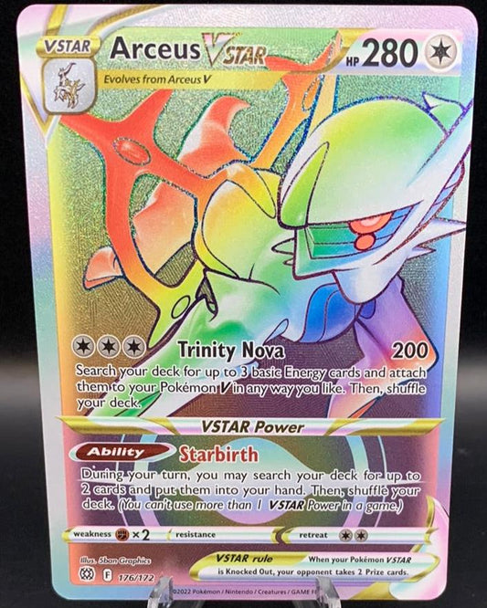 Pokémon TCG: 2022 Arceus VSTAR 176/172 SWSH: Brilliant Stars