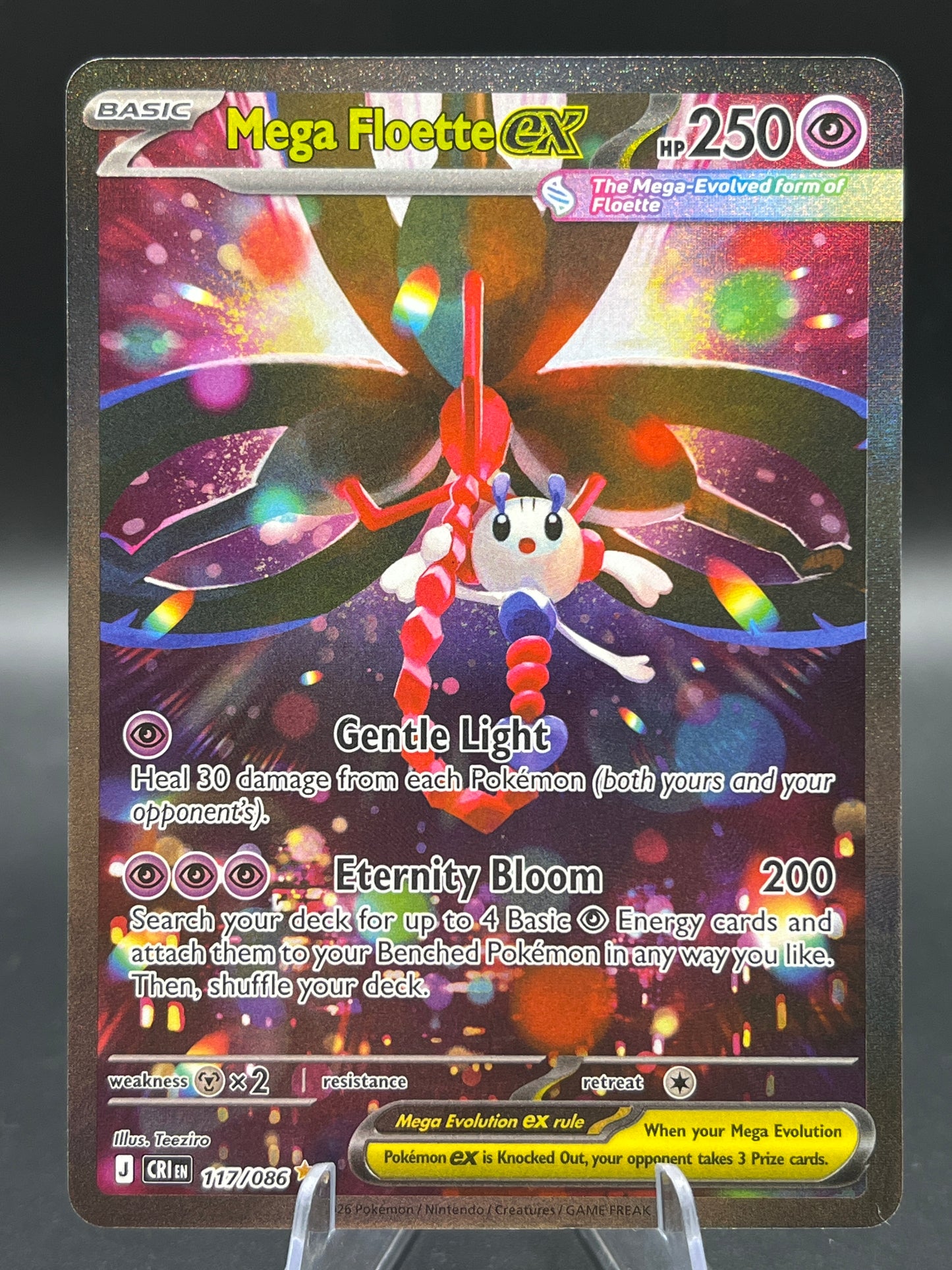 Pokémon TCG: 2026 Mega Floette ex - 117/086 - ME04: Chaos Rising