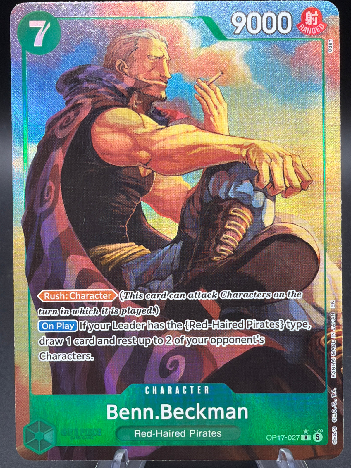 One Piece TCG: Benn.Beckman (Alternate Art) - The World's Strongest Warriors (OP17)