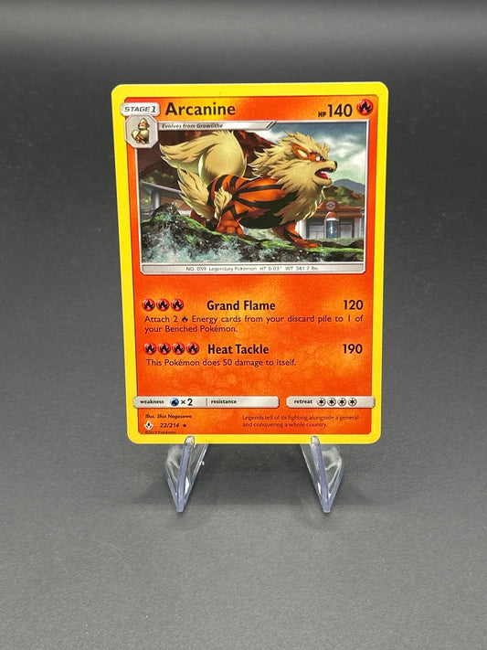 Pokémon TCG: 2019 Arcanine 22/214 - Unbroken Bonds
