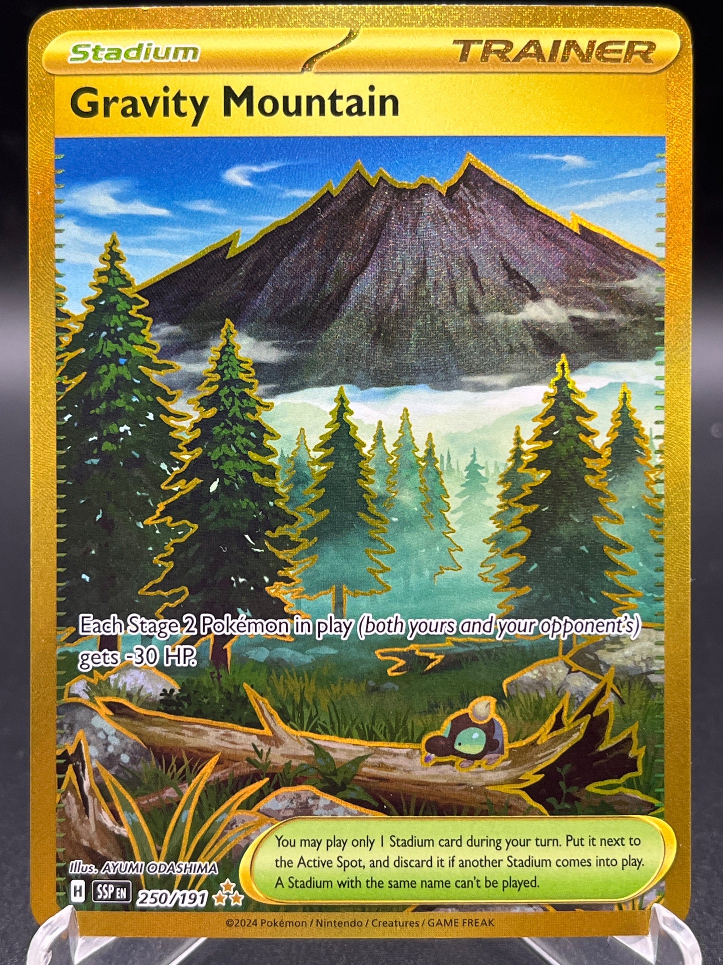 Pokémon TCG 2024 Gravity Mountain 250/191 S&V: Surging Sparks