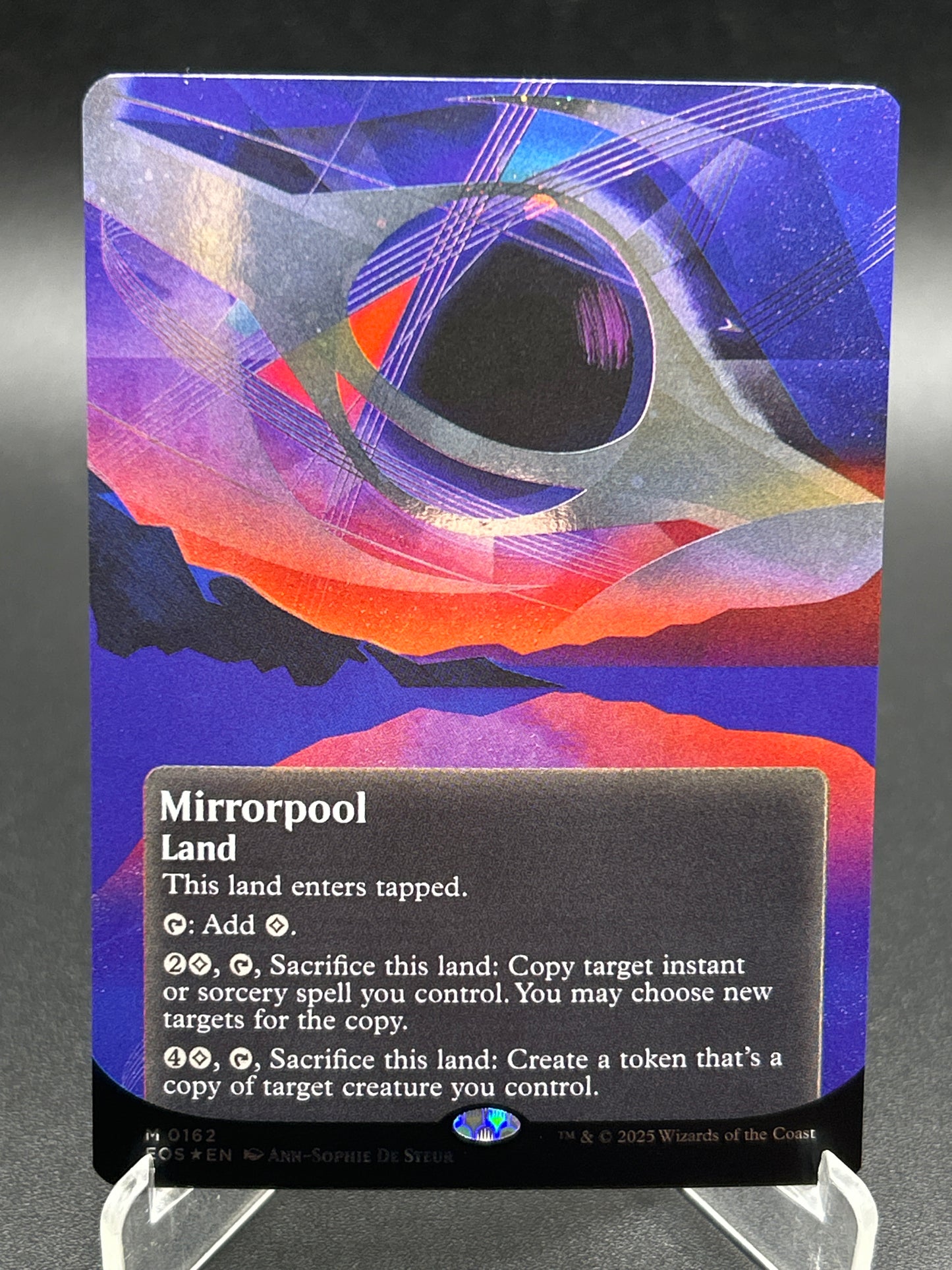 MTG TCG: Mirrorpool (Borderless)(Galaxy Foil) M 0162 EOS: Edge of Eternities Stellar Sights