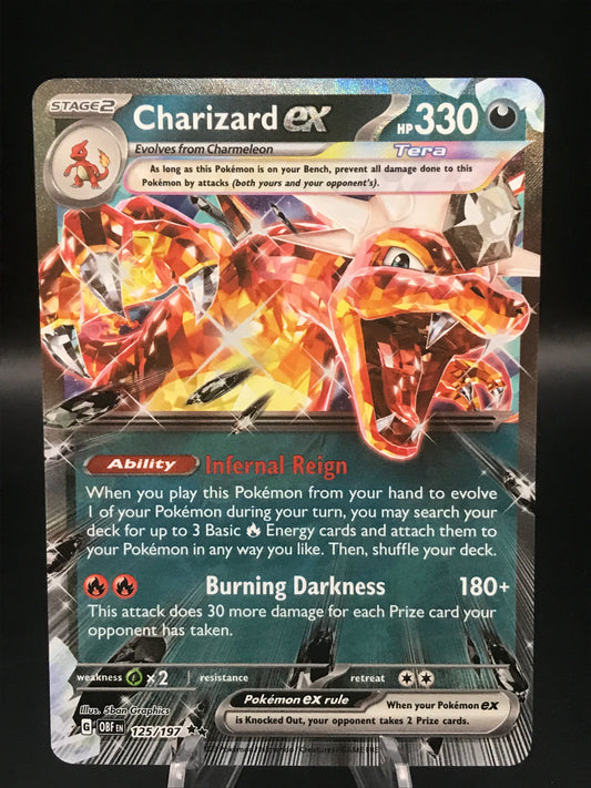 Pokémon TCG: 2023 Charizard ex 125/197 SV: Obsidian Flames