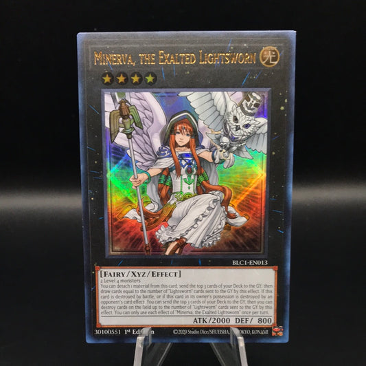 Yu-Gi-Oh! TCG: Minerva, The Exalted Lightsworn BLC1-EN013 Battles of Legend: Chapter 1 BLC1