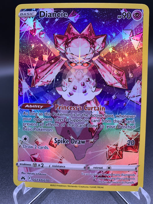 Pokémon TCG: 2023 Diancie GG13/GG70 SWSH: Crown Zenith Galarian Gallery