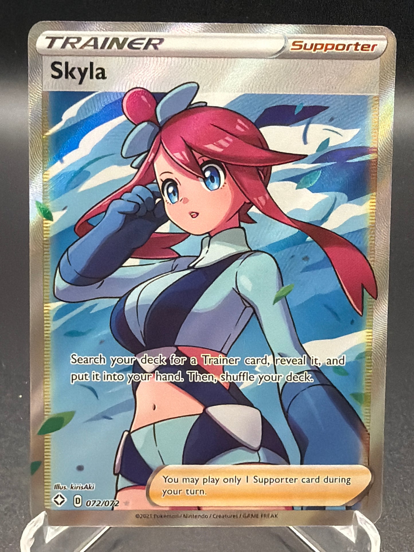 Pokémon TCG: 2021 - Skyla - 072/072 - SWSH: Shining Fates