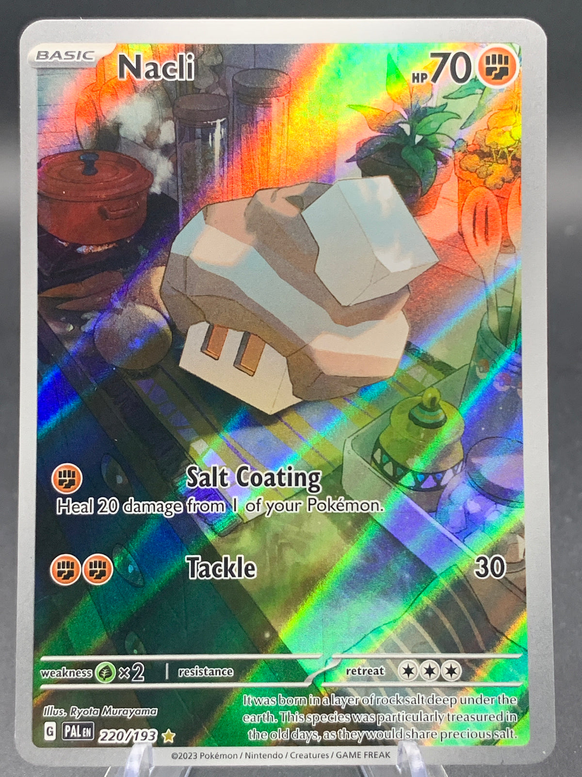 Pokémon TCG: 2023 Nacli - 220/193 - SV02: Paldea Evolved