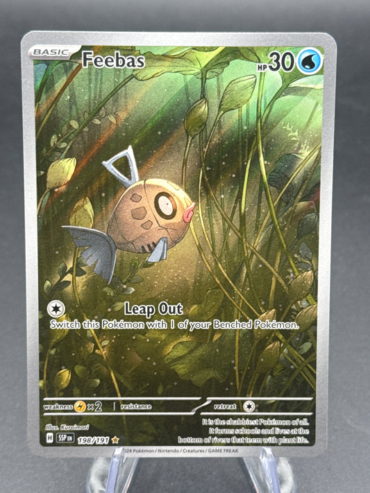 Pokémon TCG: 2024 Feebas 198/191 SV: Surging Sparks