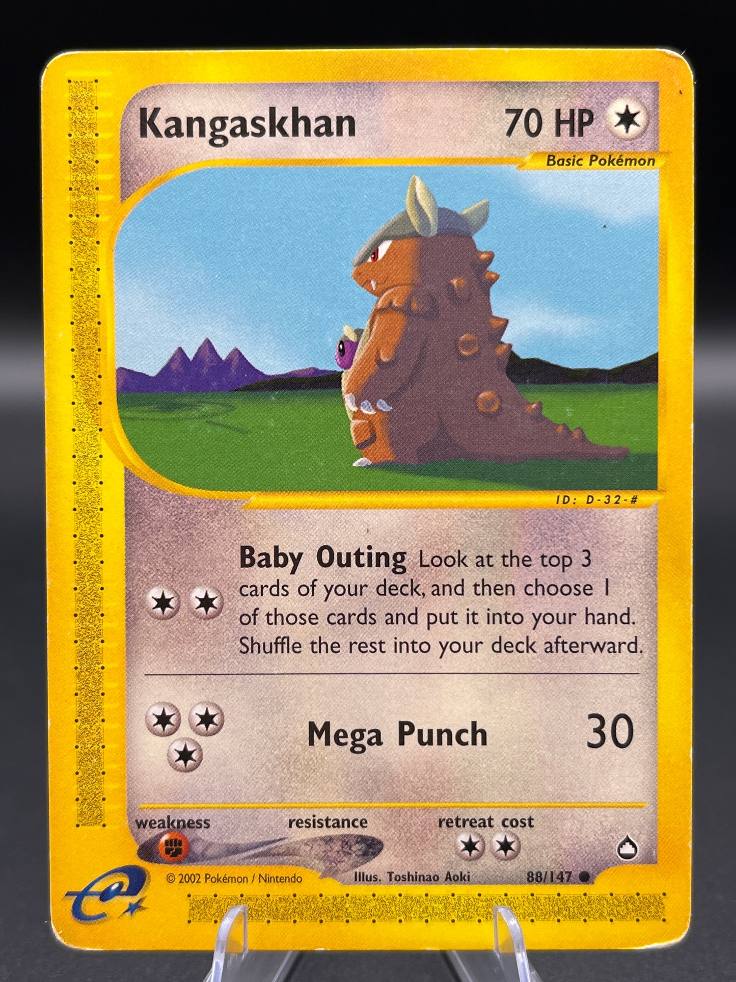 Pokémon TCG: 2002 Kangaskhan 88/147 - Aquapolis